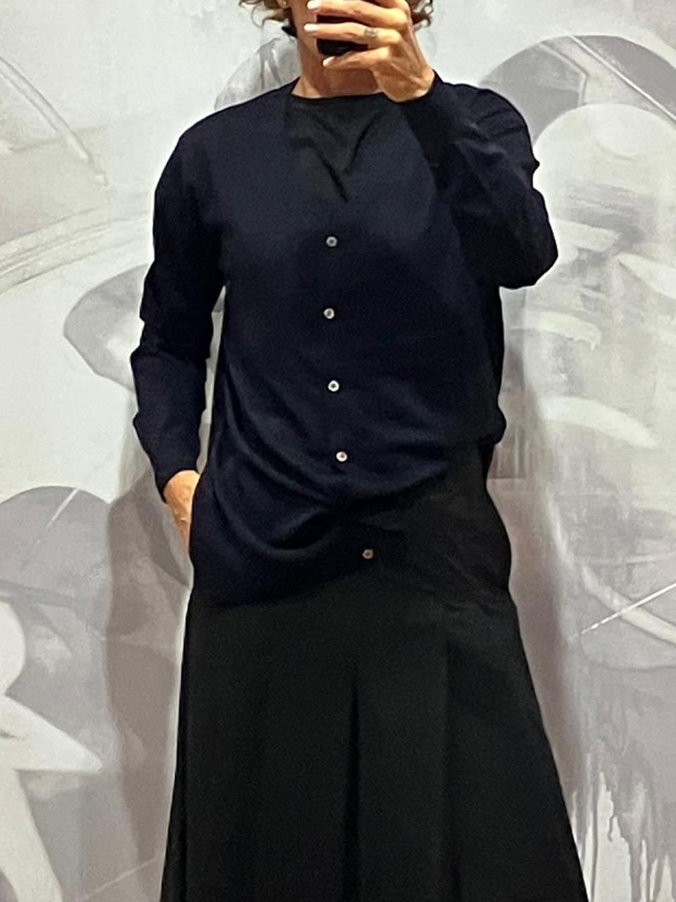 cardigan merinos con spacchi COLLEGE BL DEPARTMENT FIVE