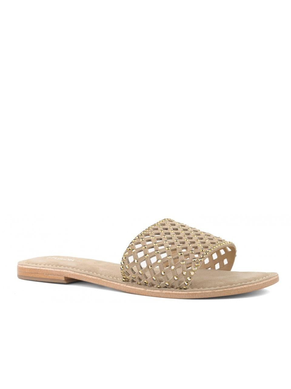 sabot flat con con swarosky R2260004 MUD CB FUSION