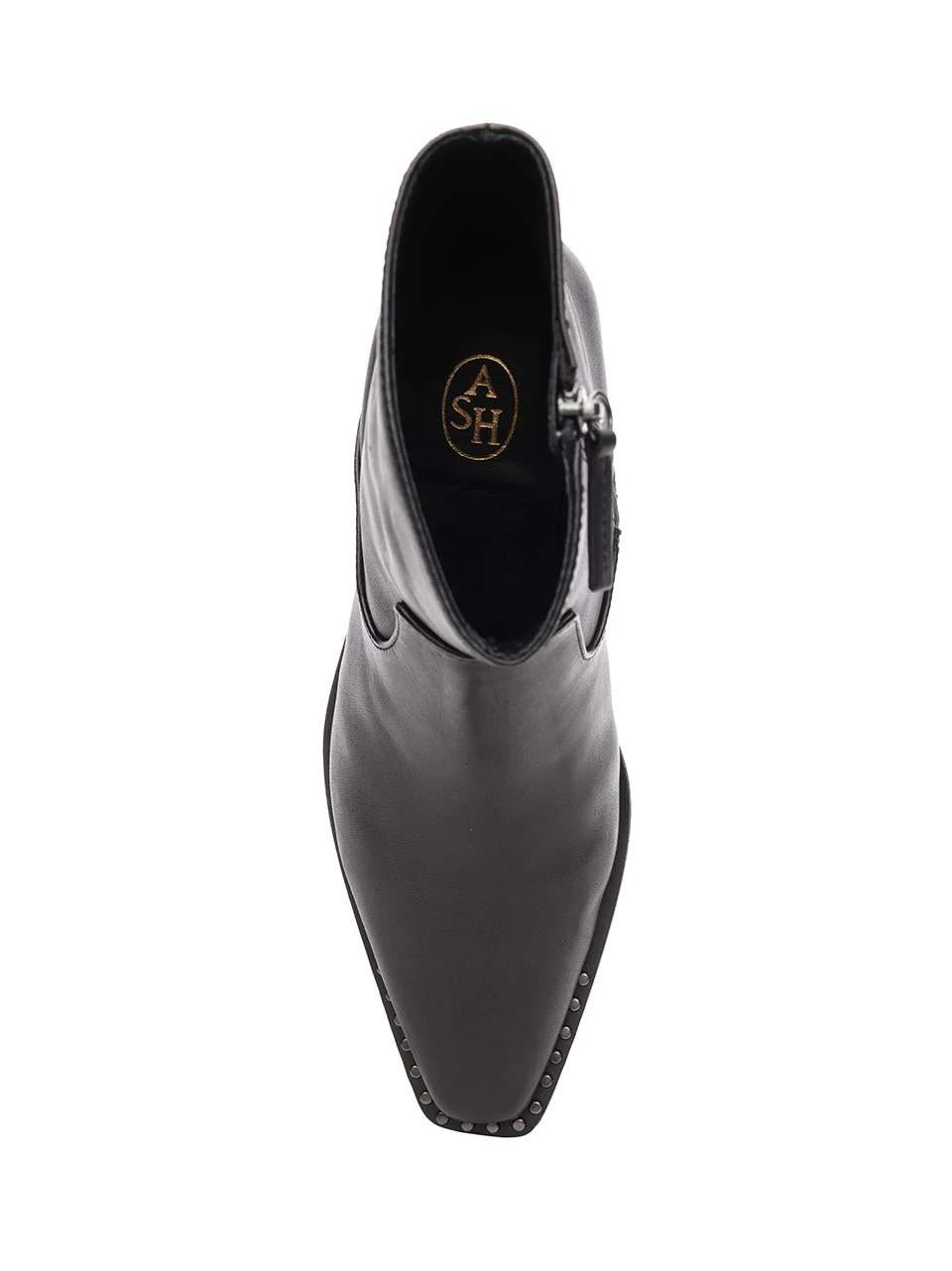 stivaletto tex con borchiette HASLEY COMBOA NERO ASH