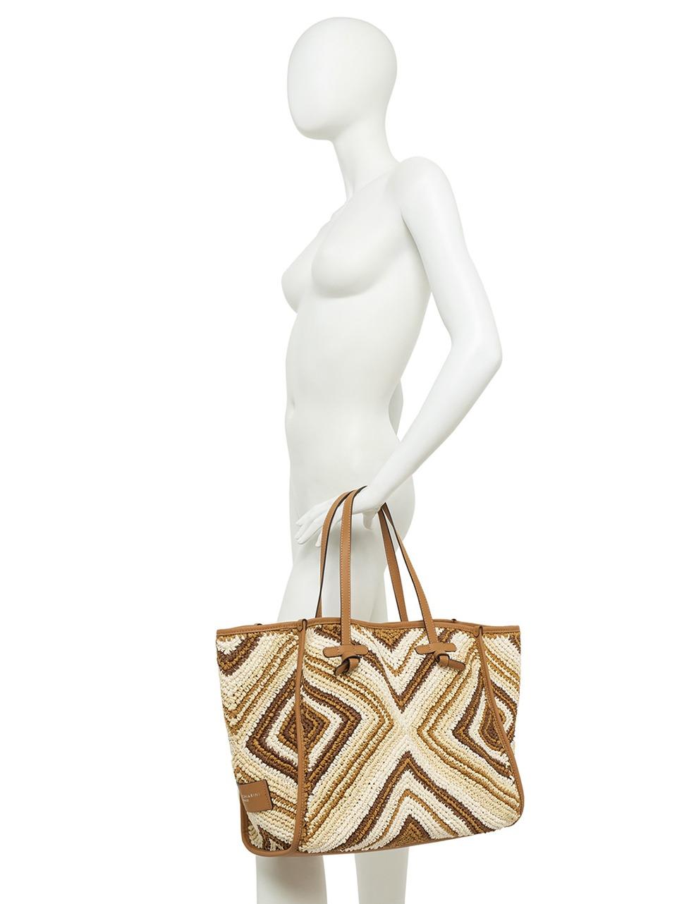 borsa matcella in paglia a telaio BS6850ESIR VARIANTE CUOIO MARCELLA CLUB by gianni chiarini