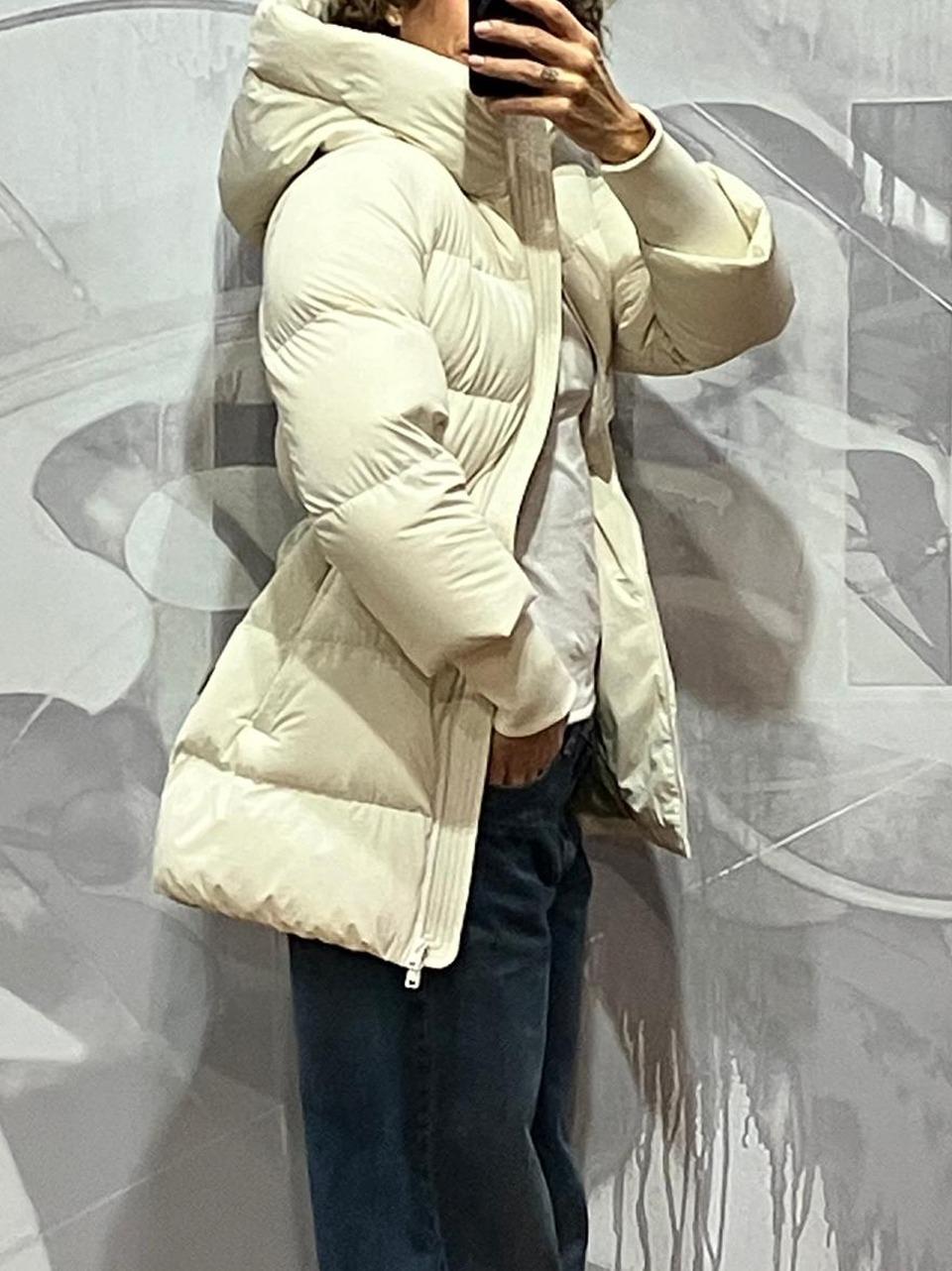 cloud madison coat CFWWOU2090 FRUT 3107 MILKY WOOLRICH