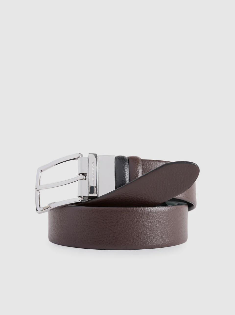 cintura reversibile CU4209 N\MR PIQUADRO
