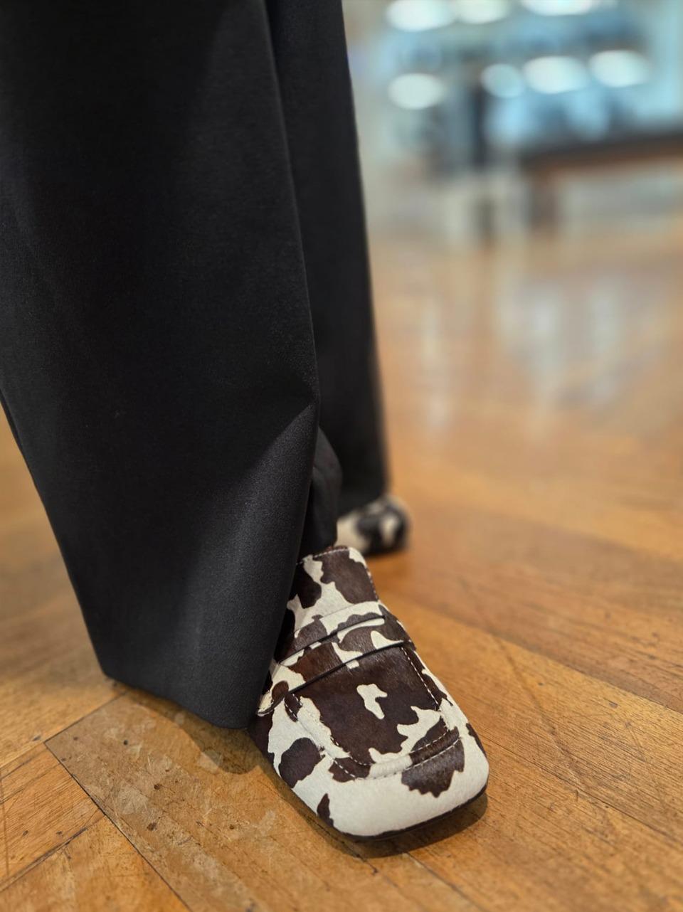 mocassino con passante forma asimmetrica BM1605X MUCCA BRUNO PREMI