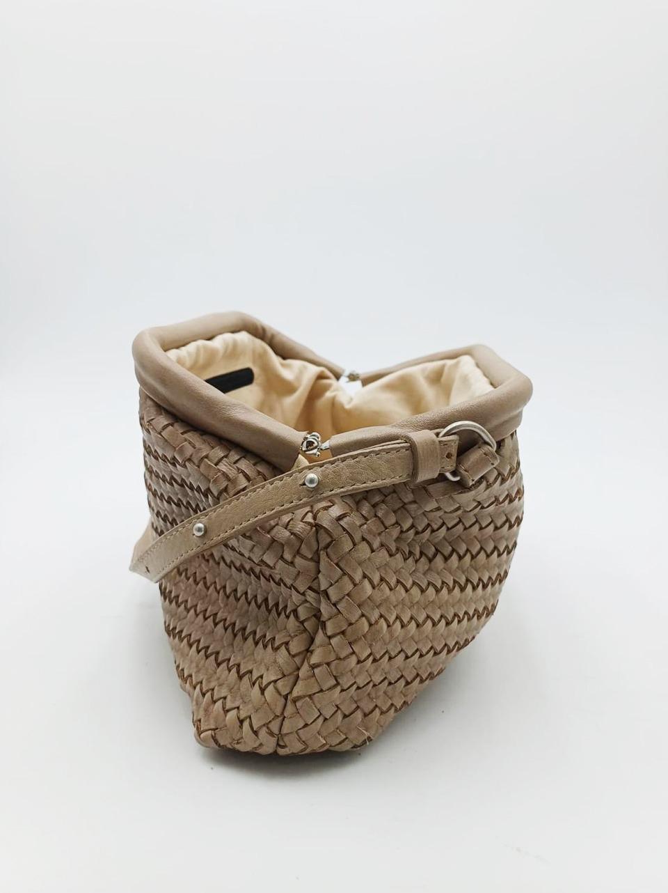 borsa a spalla intrecciata 1104 SAND REHARD