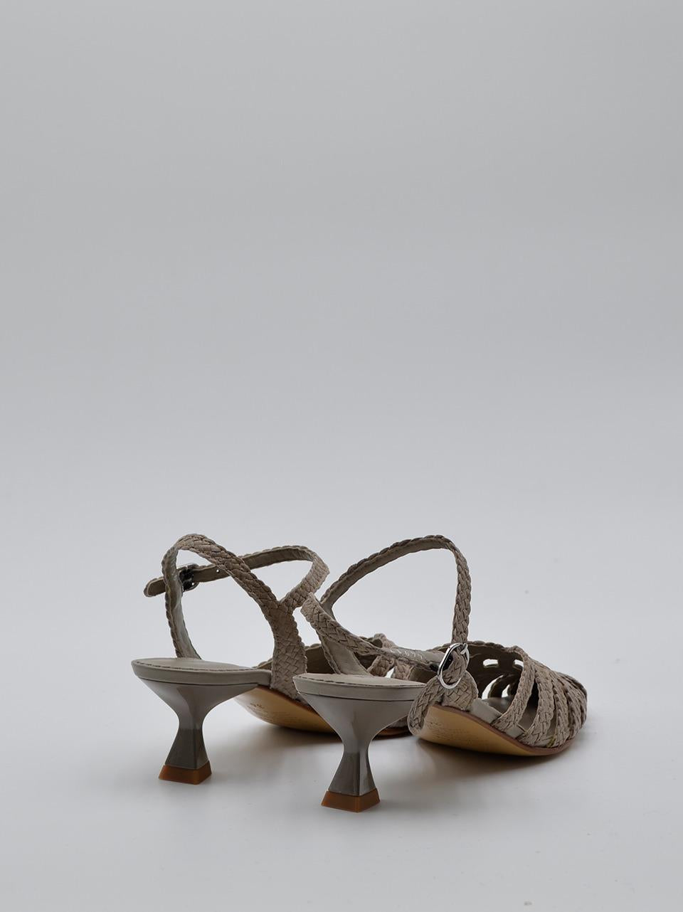 sandalo tacco h 30 mm 10782 FUMO PONS QUINTANA