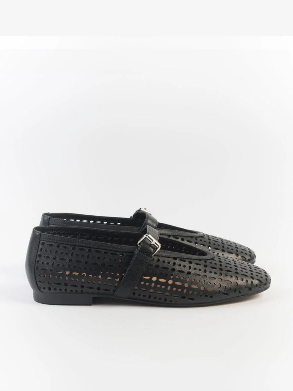 ballerina traforata 604 NERO BIBI LOU