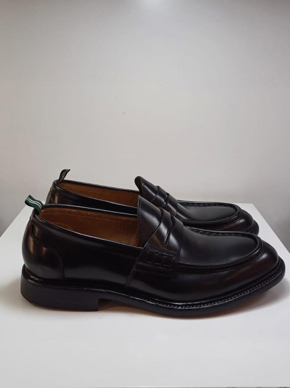 mocassino con passante 2099 6013 NERO GREEN GEORGE