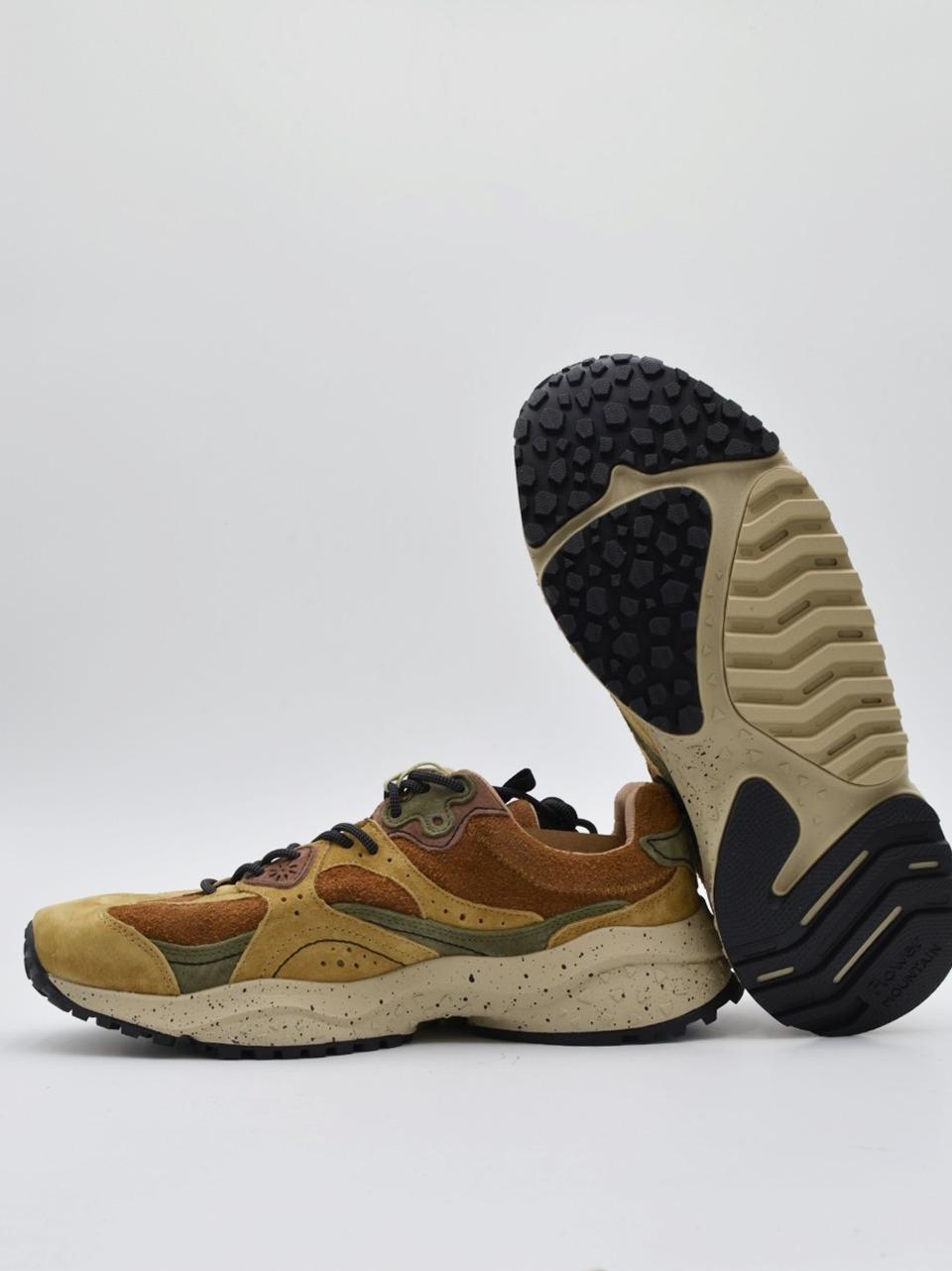 sneakers wave WAVE 2E13 BEIGE NUDE FLOWER MOUNTAIN