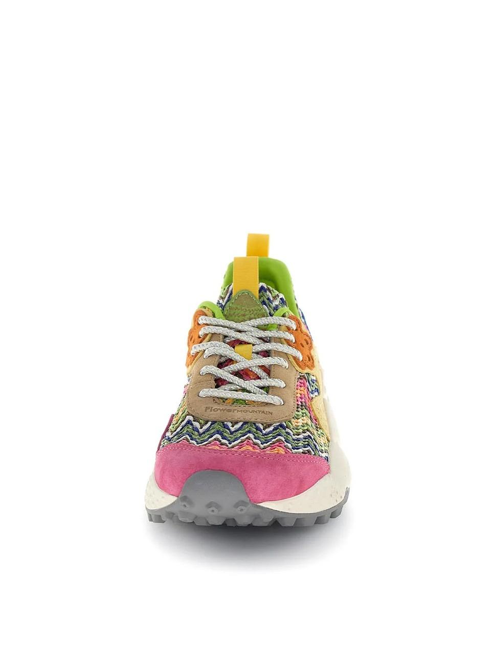 sneakers kotetsu KOTETSU2E01 FUXIA AZZURRO FLOWER MOUNTAIN