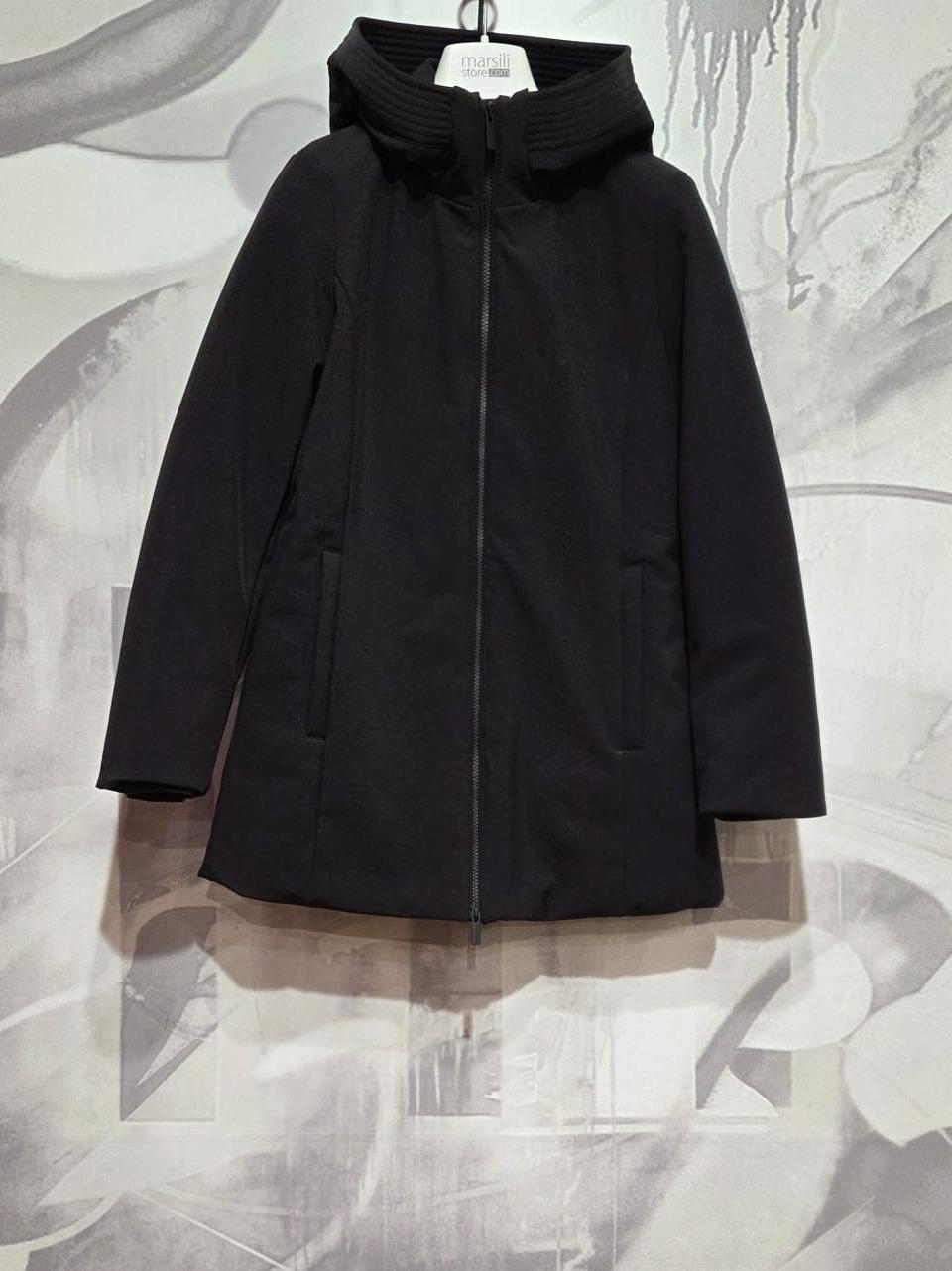 new firth down parka soft shell CFWWOU2045FRUT 3496 BLK WOOLRICH