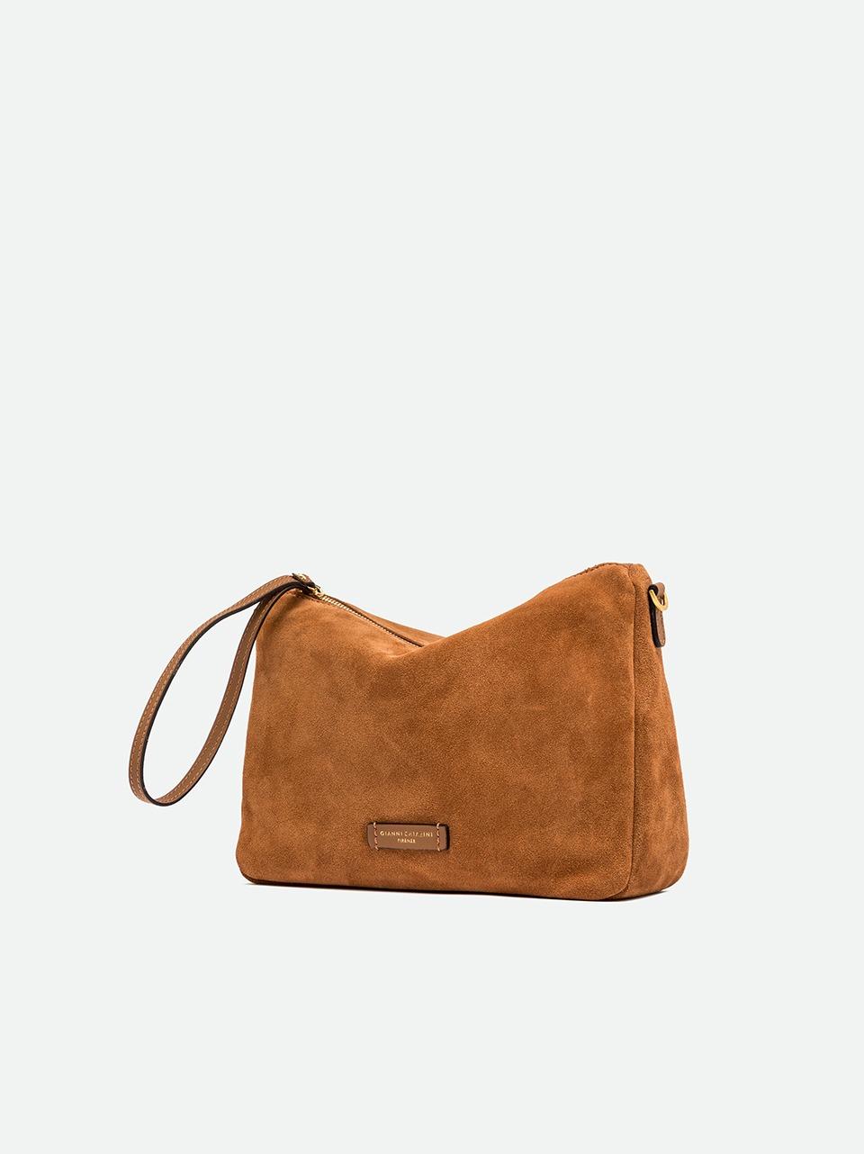 clatch nora grande BS10225 CARAMEL GIANNI CHIARINI