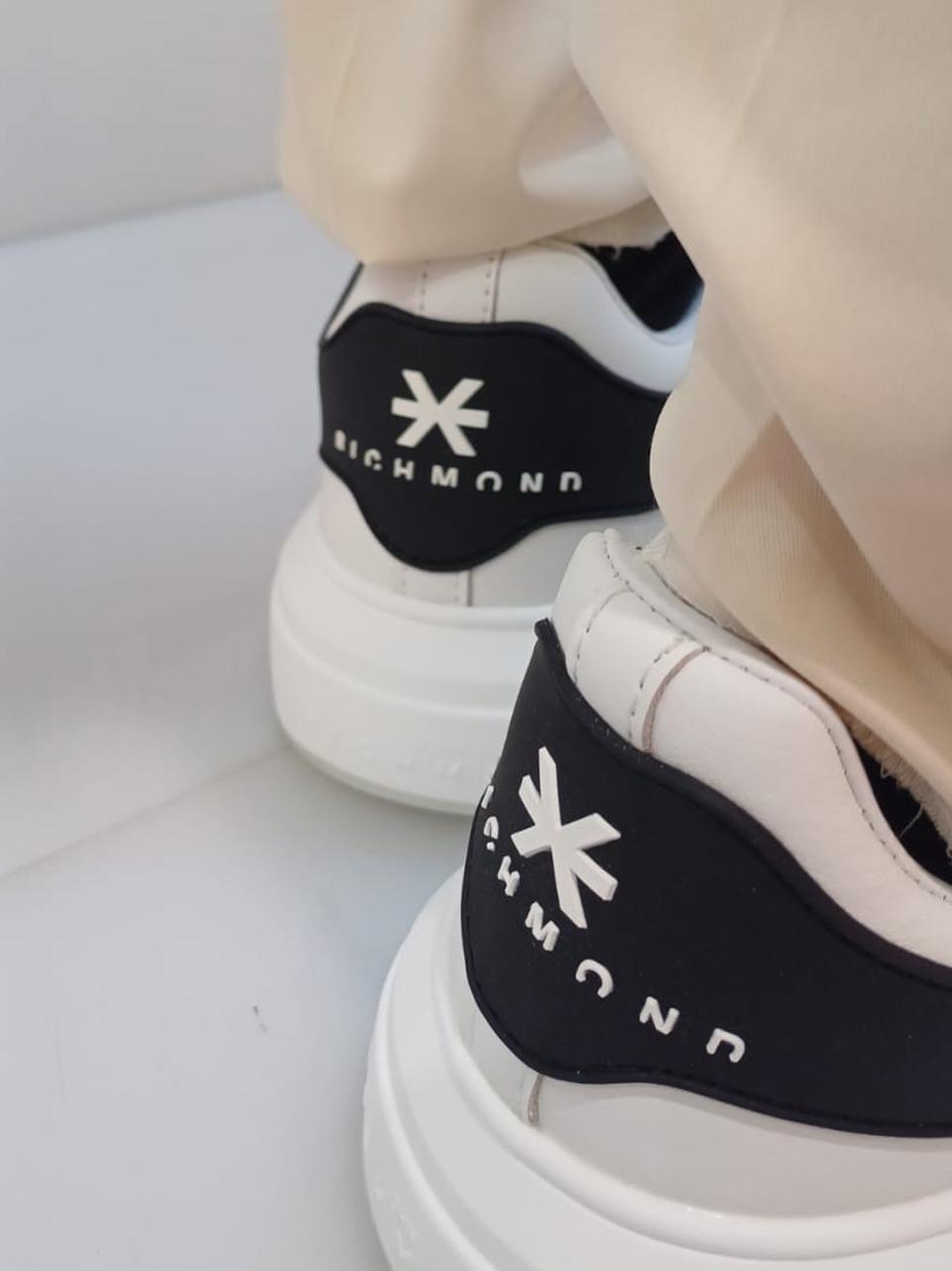 sneakers 20 007 CP BIANCO\NERO RICHMOND X
