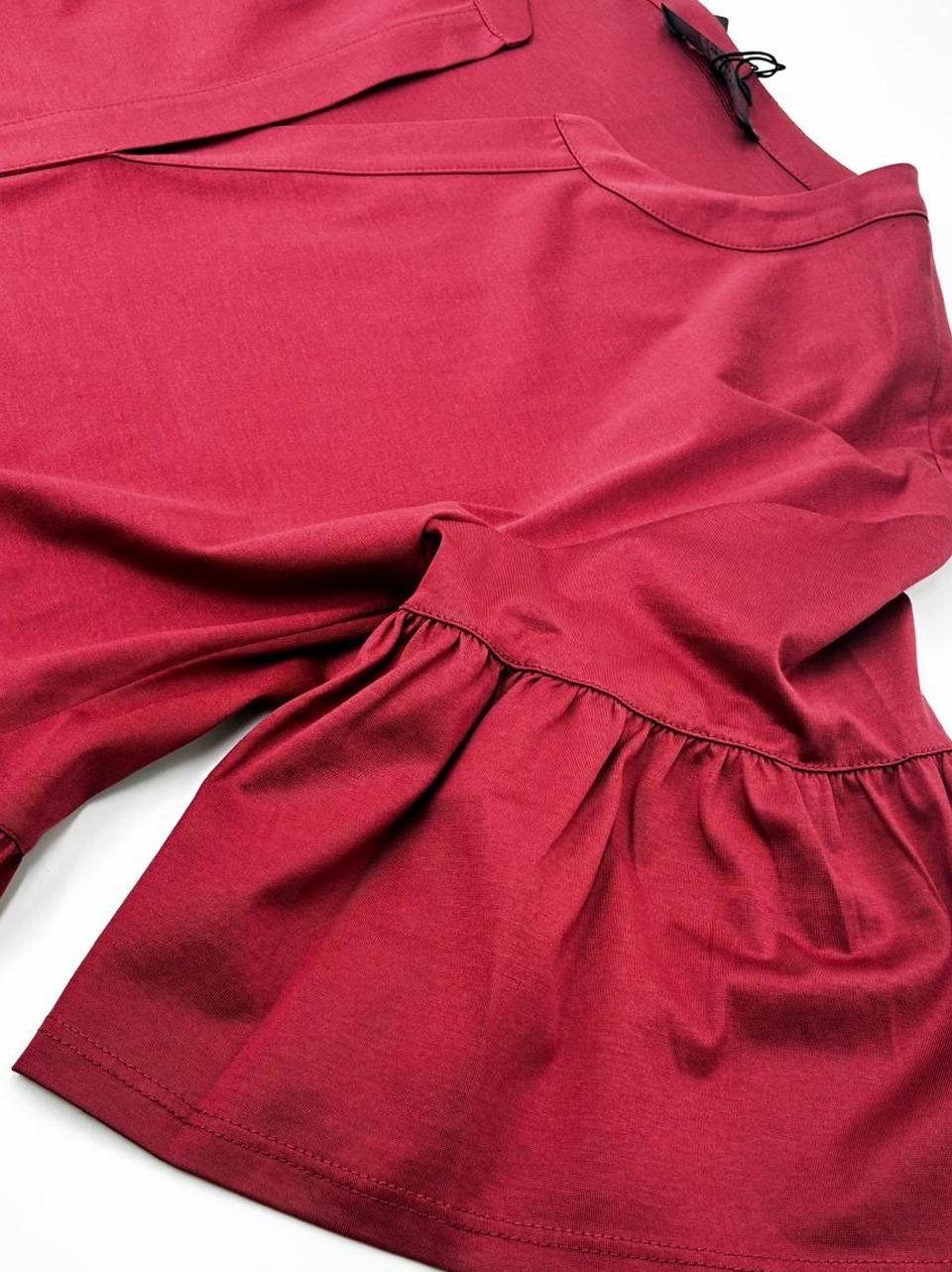 abito in jersey con balze SAGGINA CI WEEKEND by Max Mara