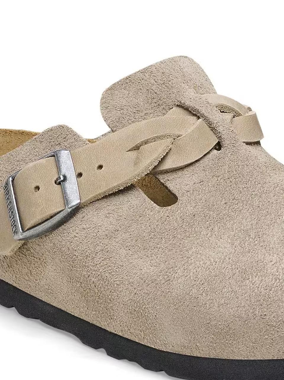 sabot boston treccia BOSTON1026694 TAUPE BIRKENSTOCK
