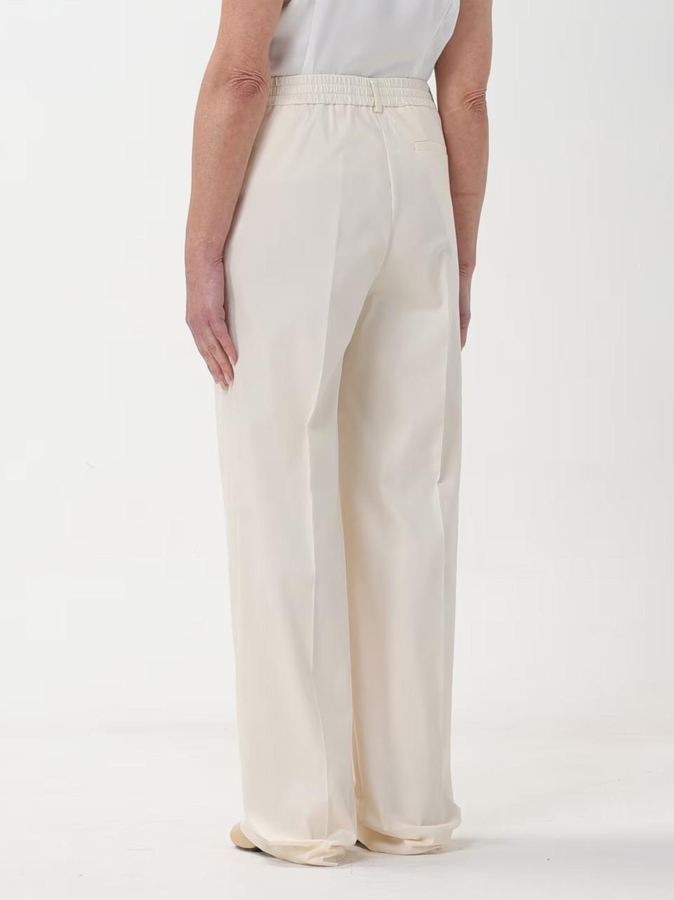 pantalone palazzo dietro elastico 240051 27 045 GRIFONI