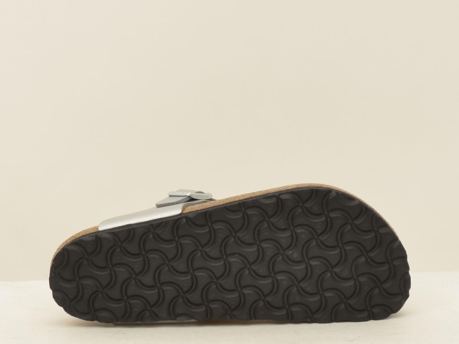 sandalo gizeh GIZEH043851 SILVER BIRKENSTOCK