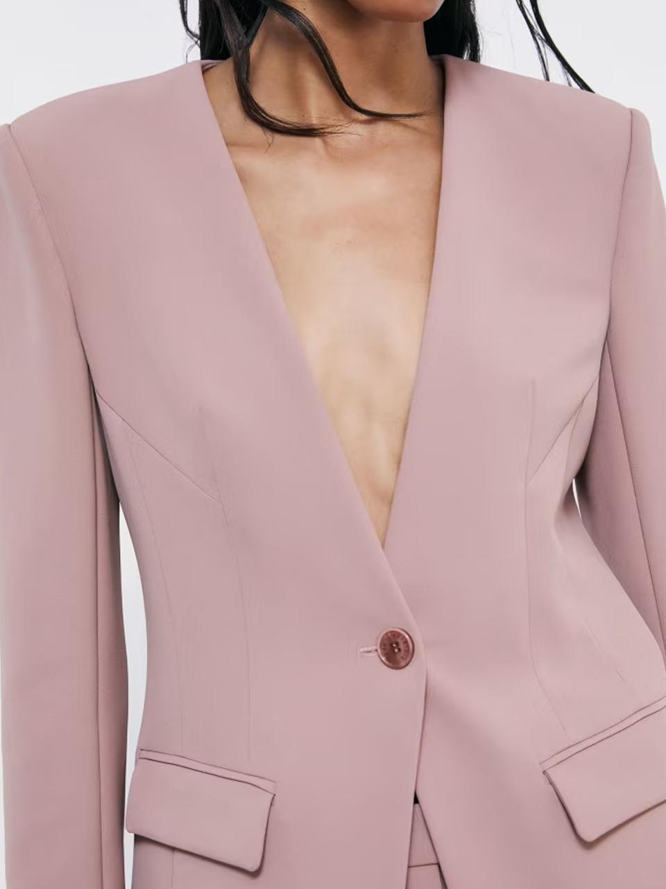 giacca no collo 2S1553 A737 T Patrizia pepe