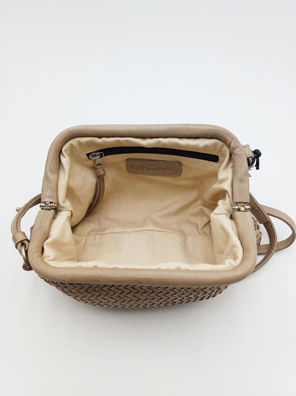 borsa a spalla intrecciata 1104 SAND REHARD