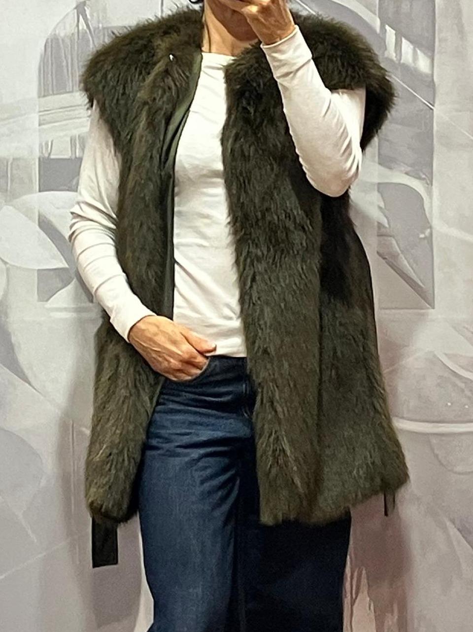 ecopelliccia gilet LE005 V KAOS