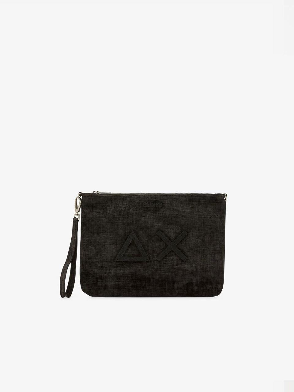 borsa pochette back velvet CPX45201 BLACK SUN 68