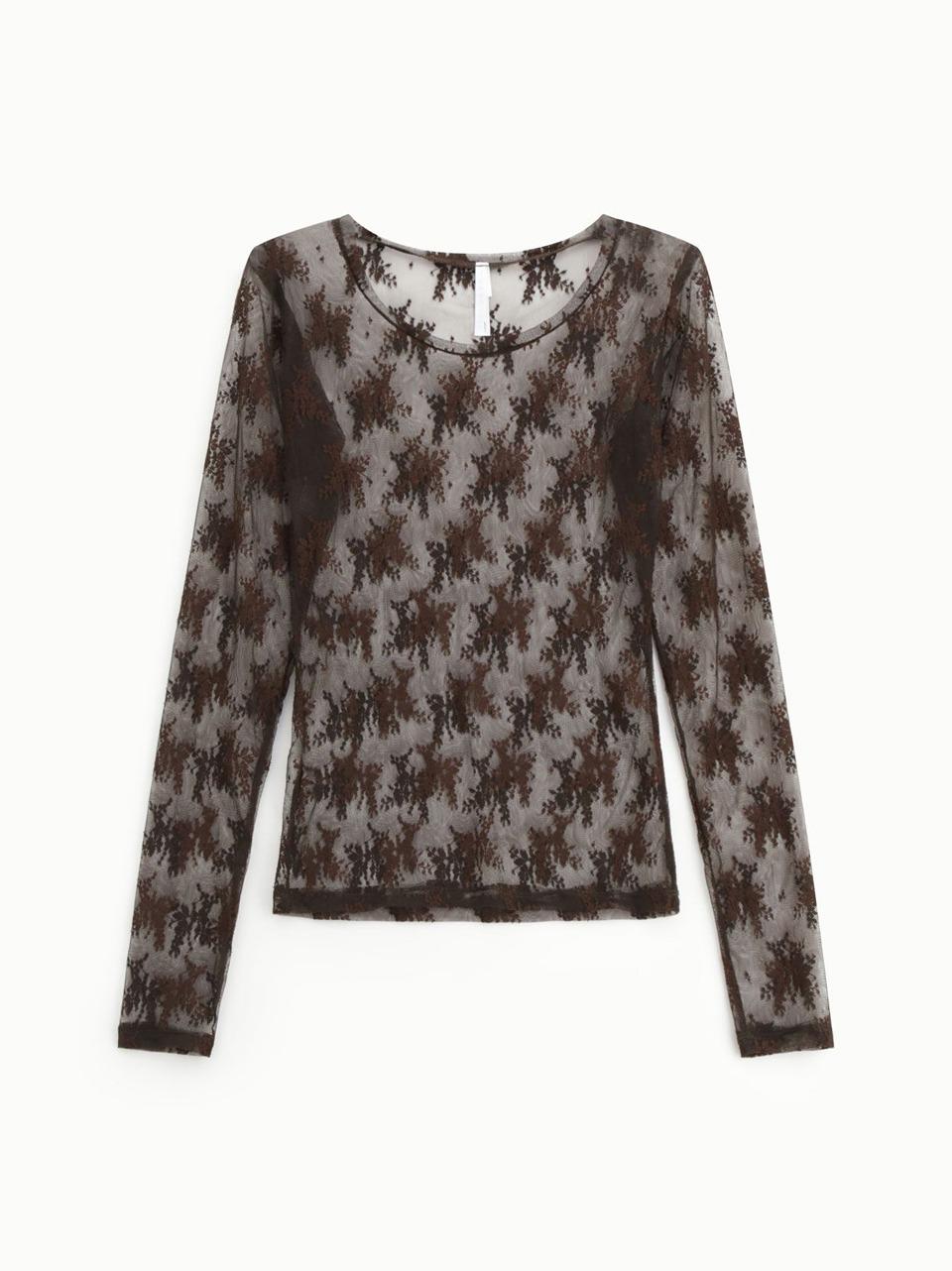 t shirt pizzo TW91KMX C SELECTED