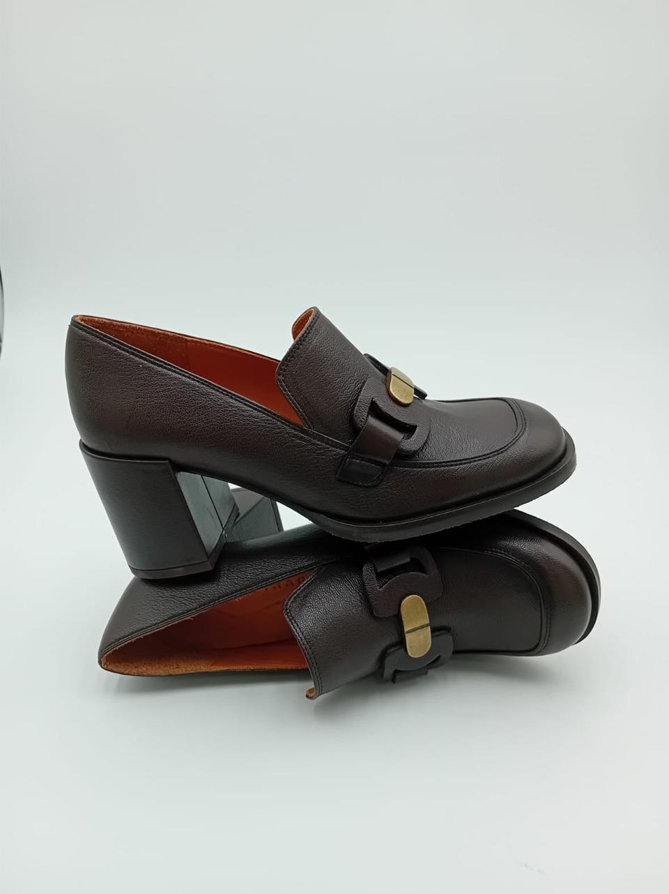 mocassino con accessorio tacco h 70mm NOWA TDM CHIE MIHARA