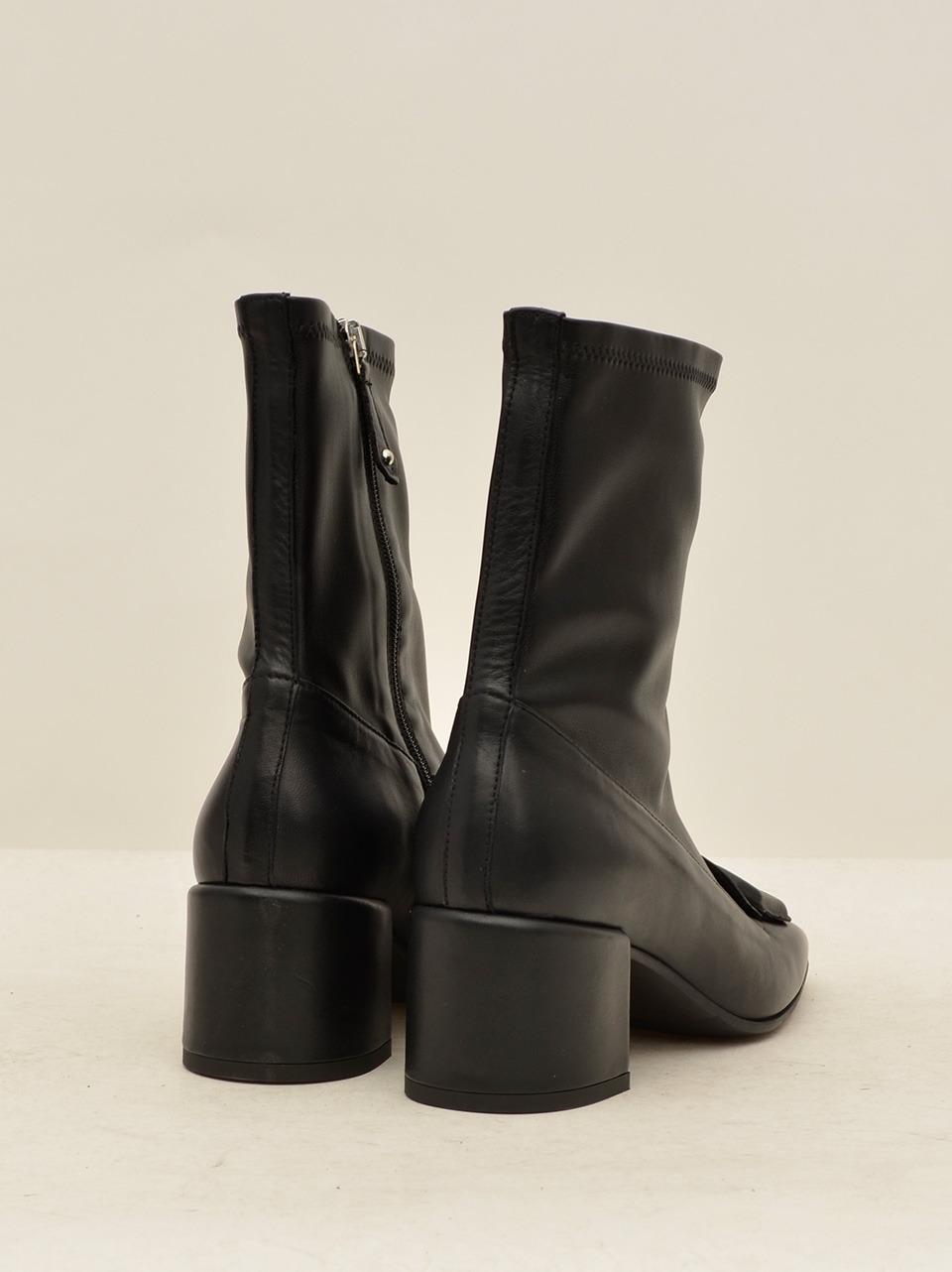stivaletto con accessorio 9142 NERO BRUGLIA