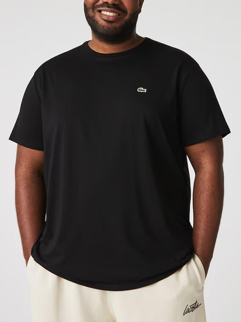 t shirt in pima TH6709 NE LACOSTE