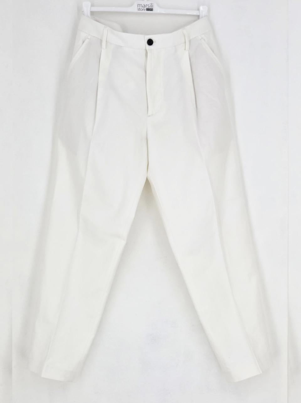 pantalone pinces GIN LINO COTONE L DEPARTMENT FIVE