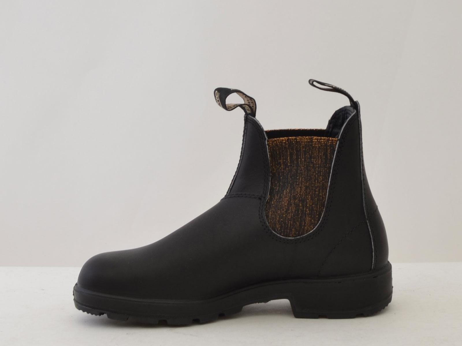 beatles elastico glitter bronze 1924 BC BLACK LEATHER Blundstone