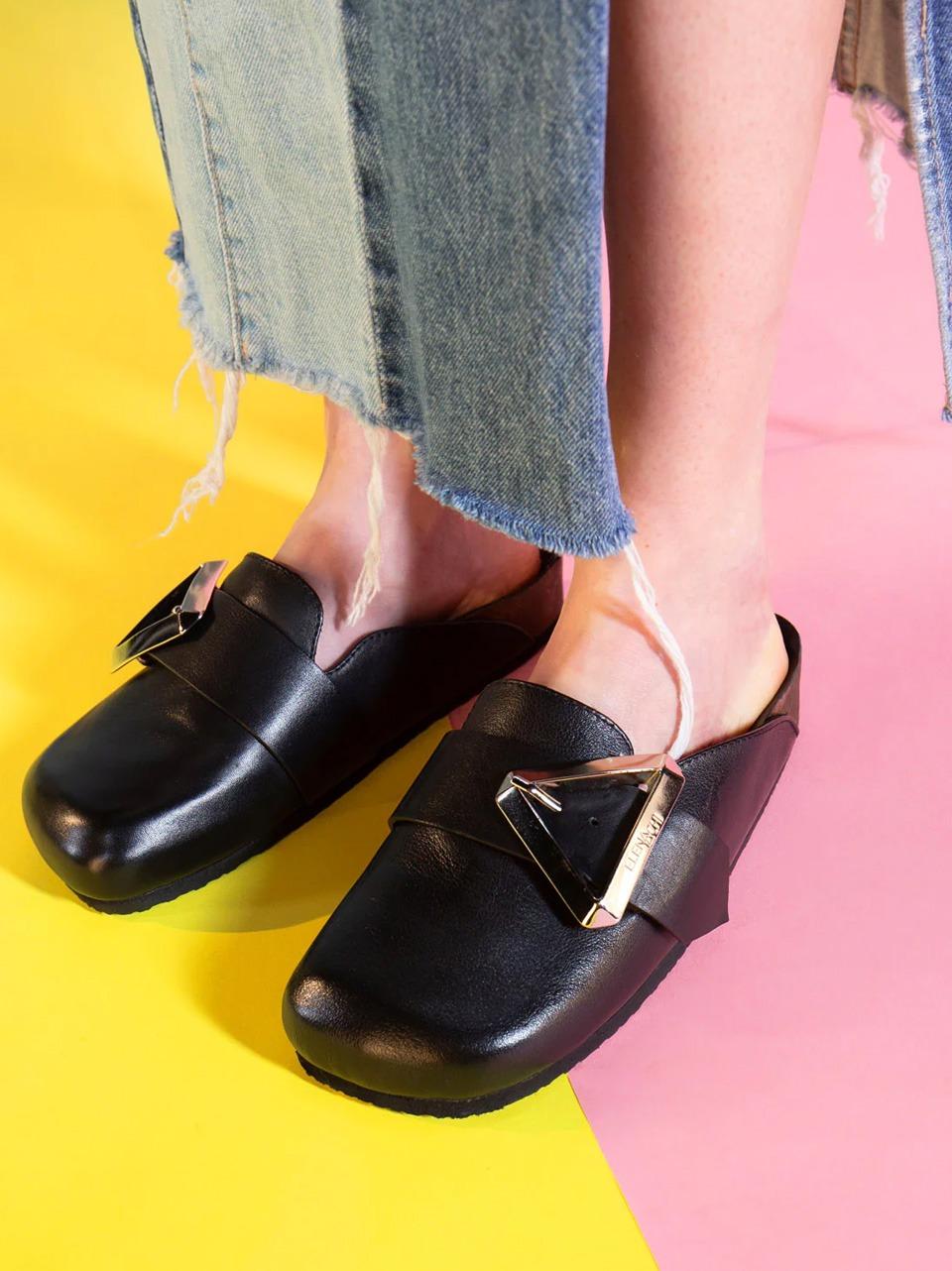 sabot con accessorio T92 NERO ELENA IACHI
