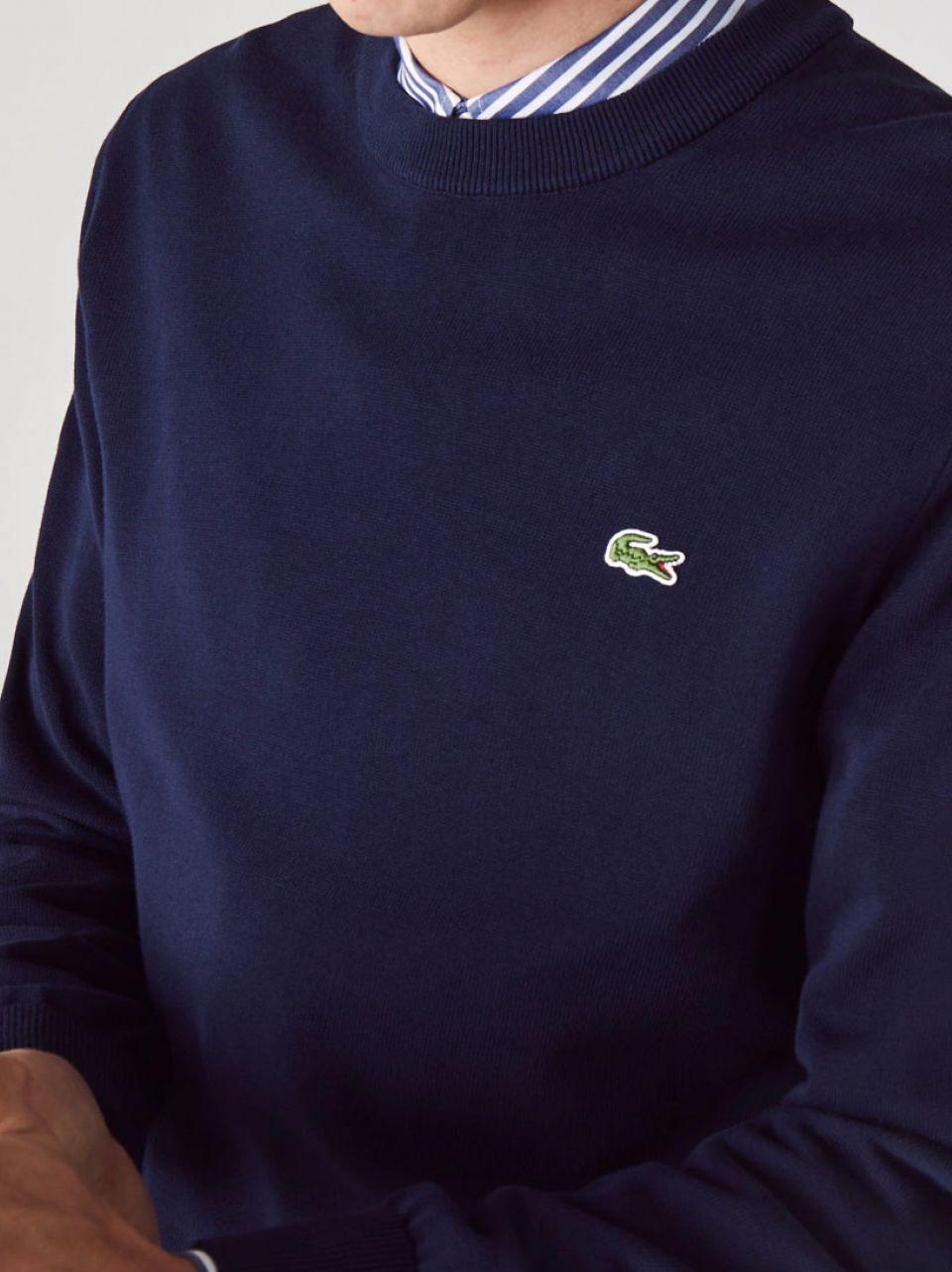 girocollo misto lana AH3225 B LACOSTE