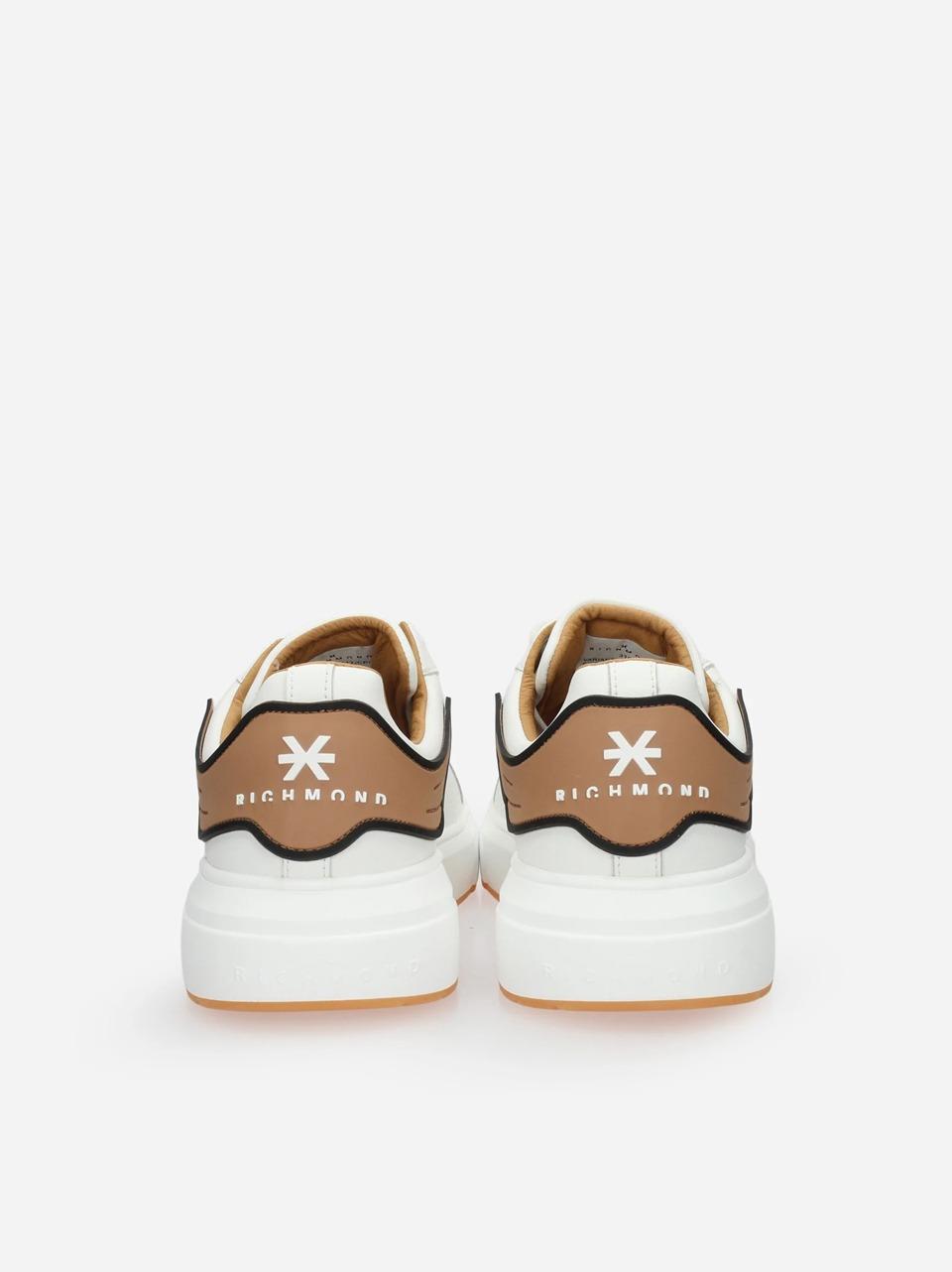 sneakers jr ono man 31017 BIANCO\BEIGE RICHMOND X