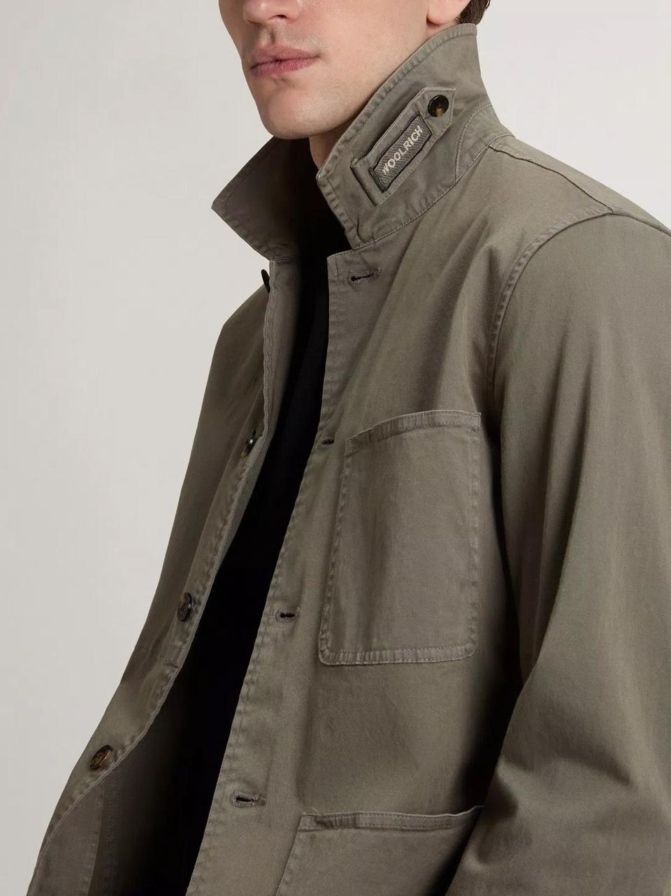 blazer cotone lavato OS2042UT5262 6667 WOOLRICH