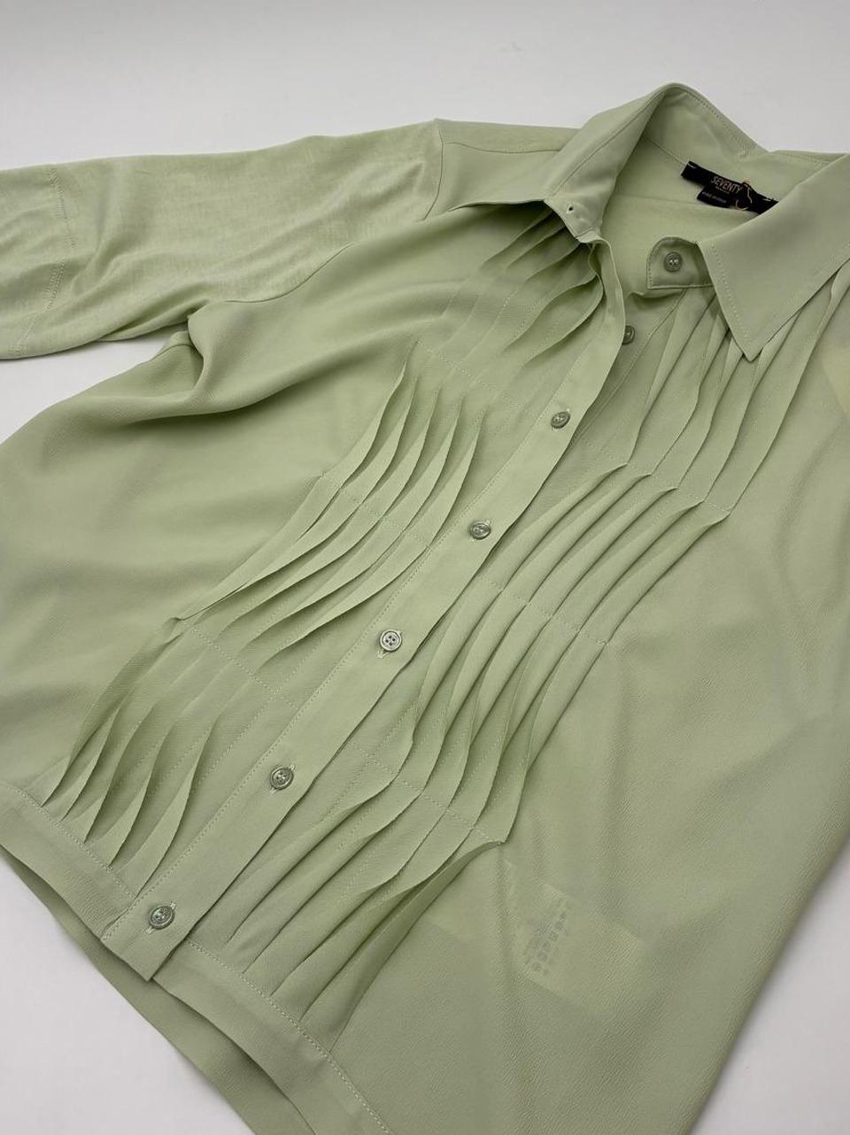 camicia rouge MJ2076 VERDE SEVENTY