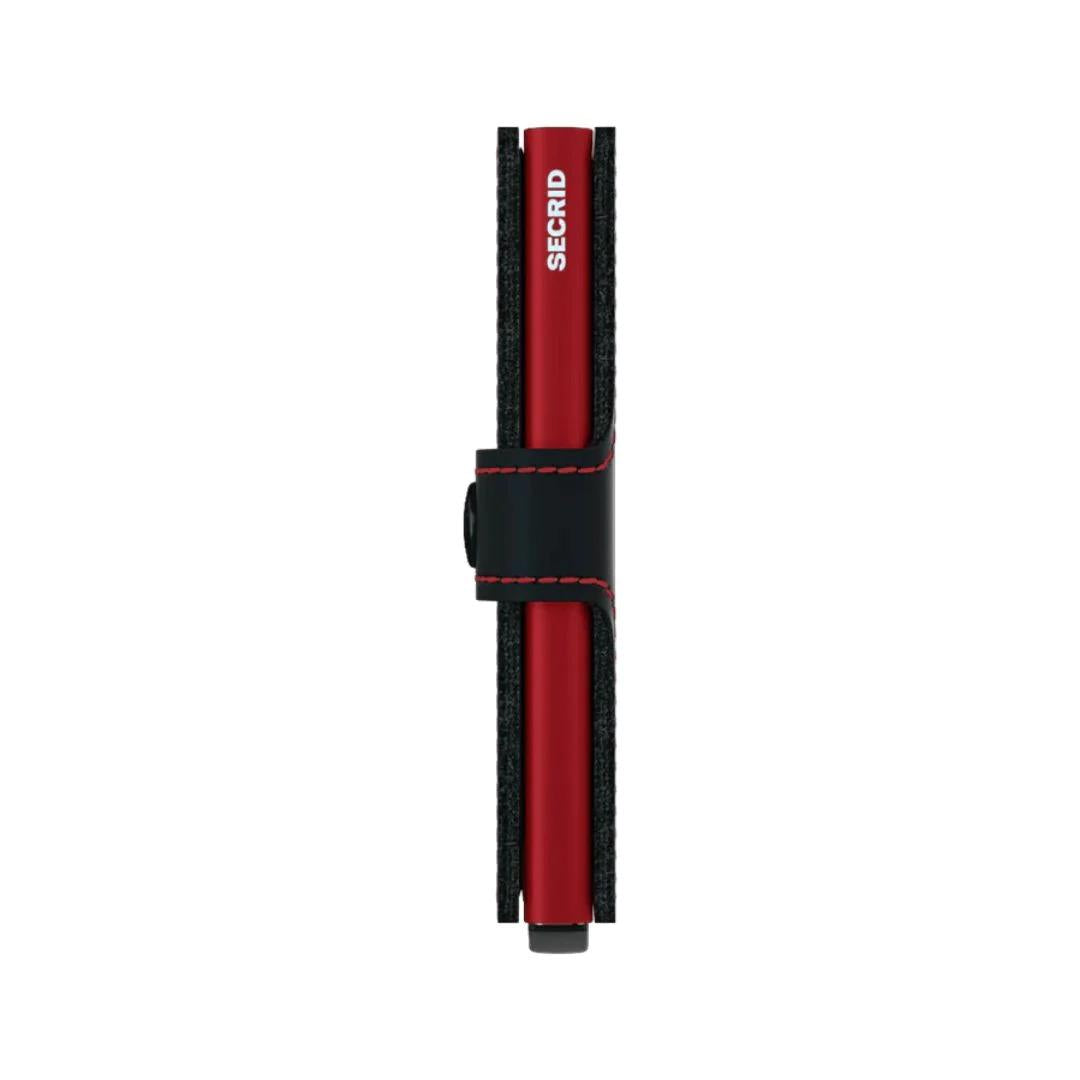 secrid mini matte black & ed MM-BLACK & RED NERO SECRID
