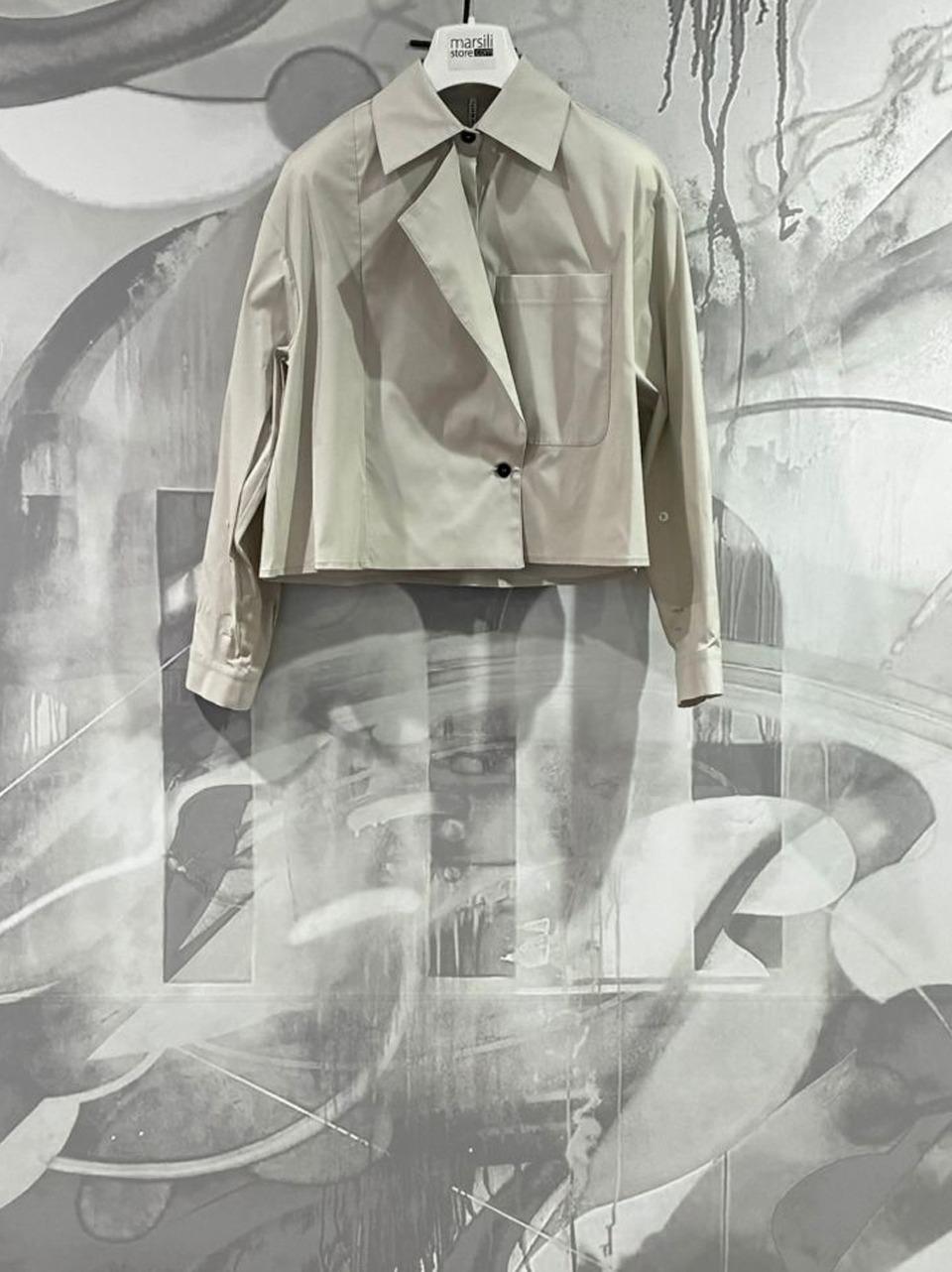 camicia giacchina reveres F6J26 L LIviana conti