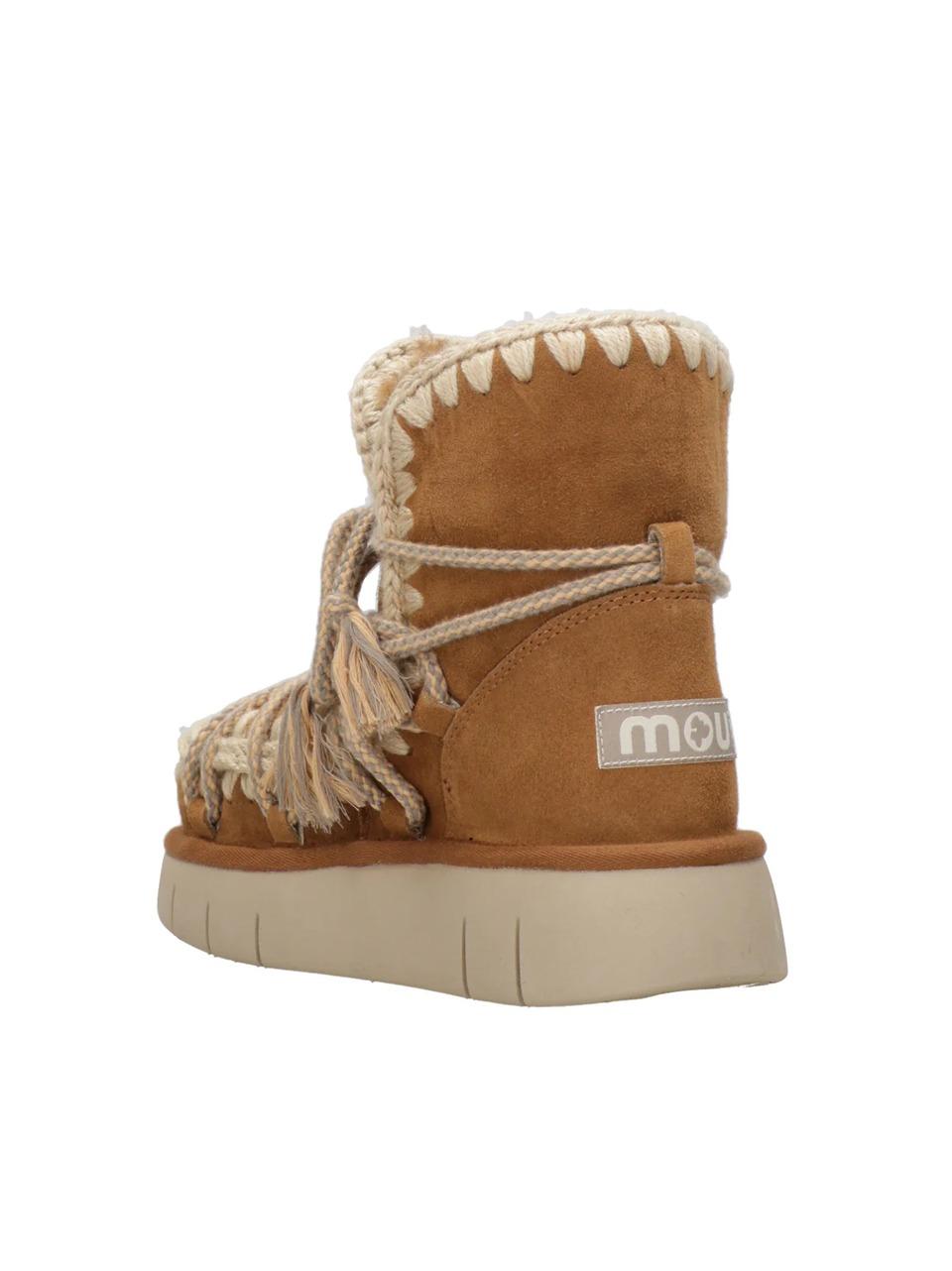 bounce boot suede 531024A CAMCOGNAC MOU