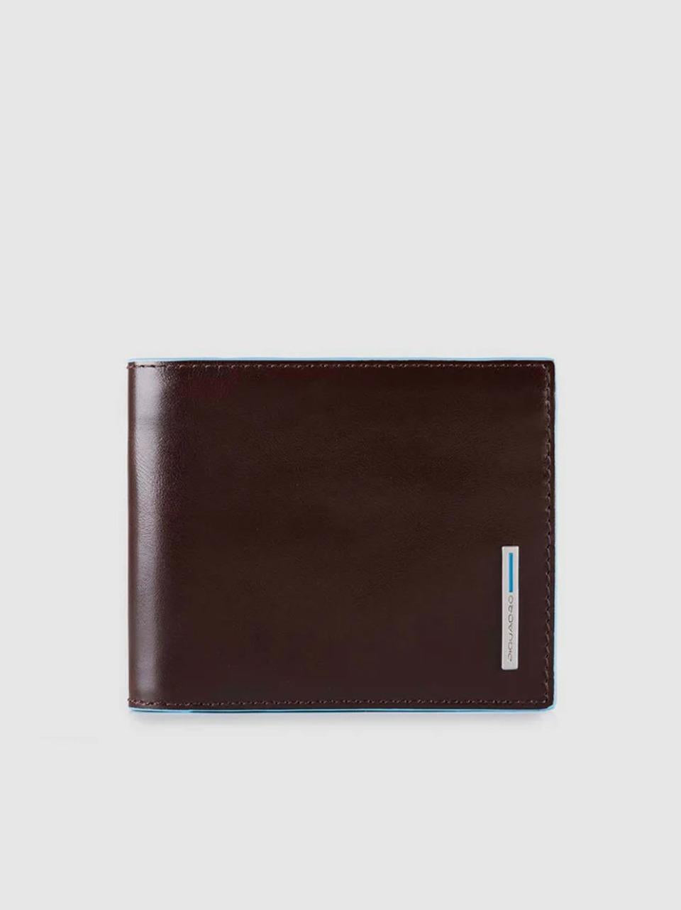 portafogli con portacarte PU3891B2 MARRONE PIQUADRO