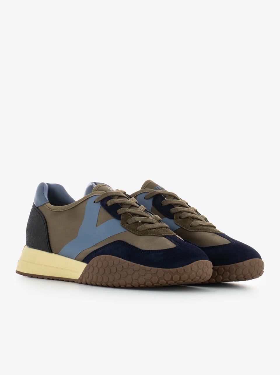sneakers KM9718 NAVY\BROWN Keh.noo
