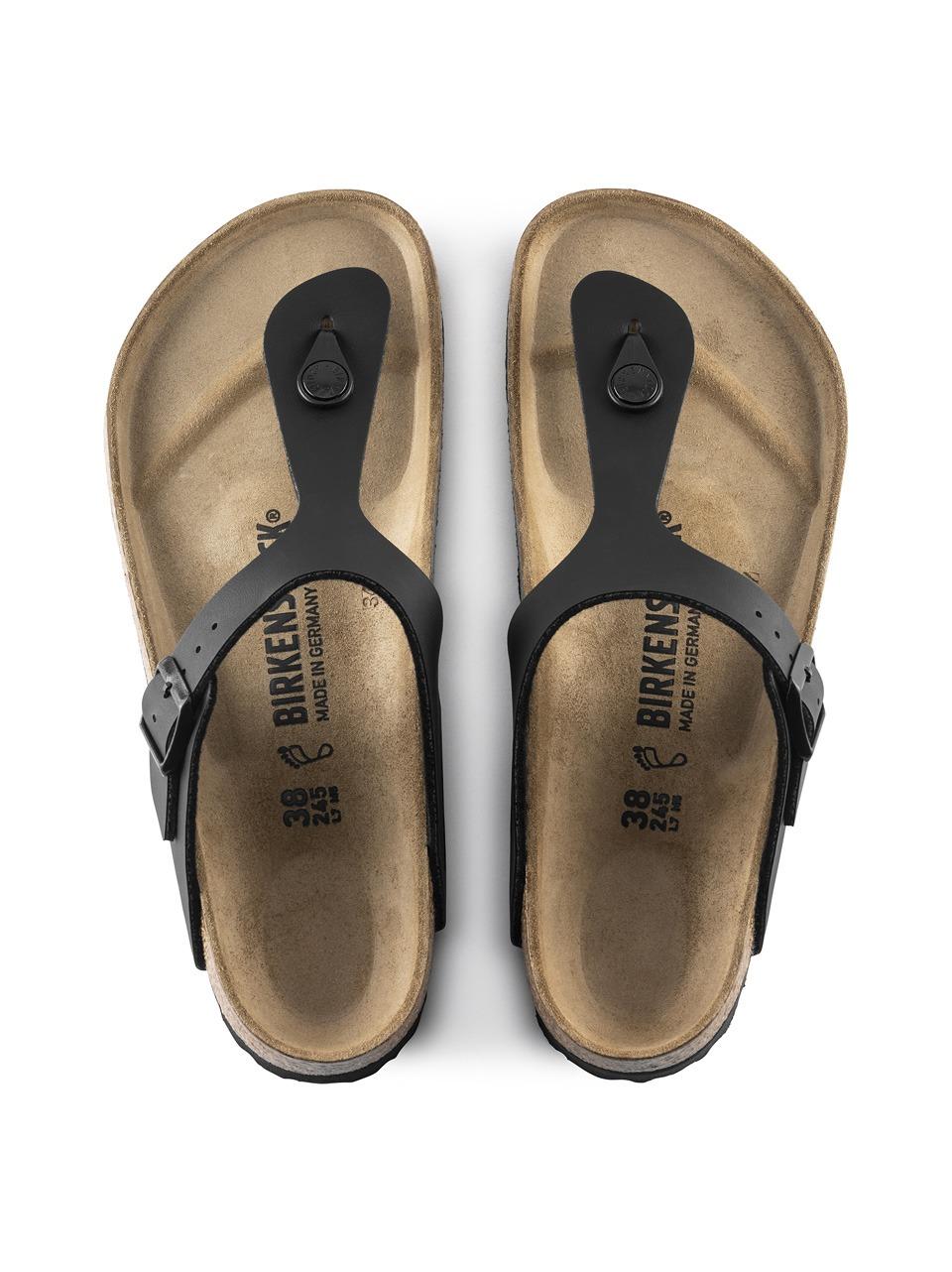 sandalo gizeh GIZEH043691 BLACK BIRKENSTOCK