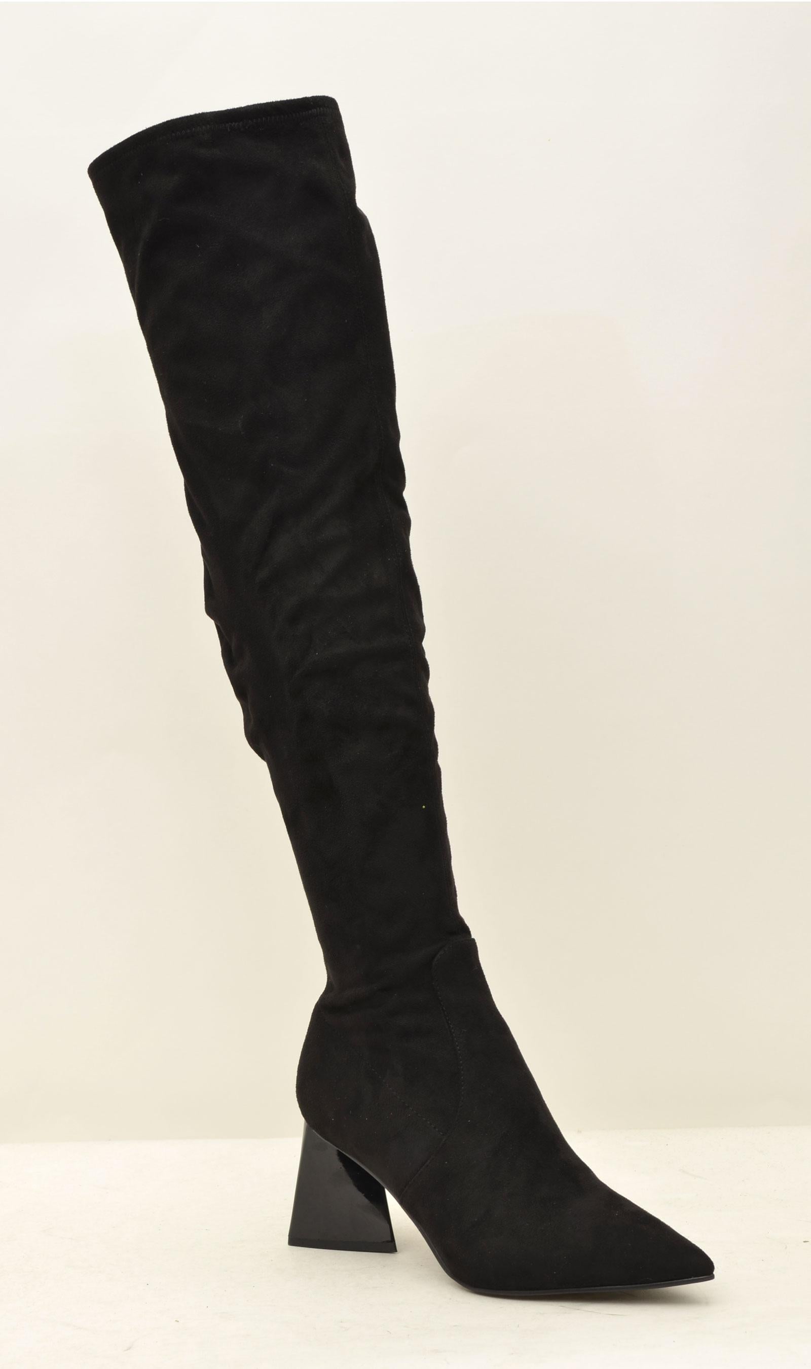 stivale tacco h70mm SMSEVERMORE BLK BLACK STEVE MADDEN