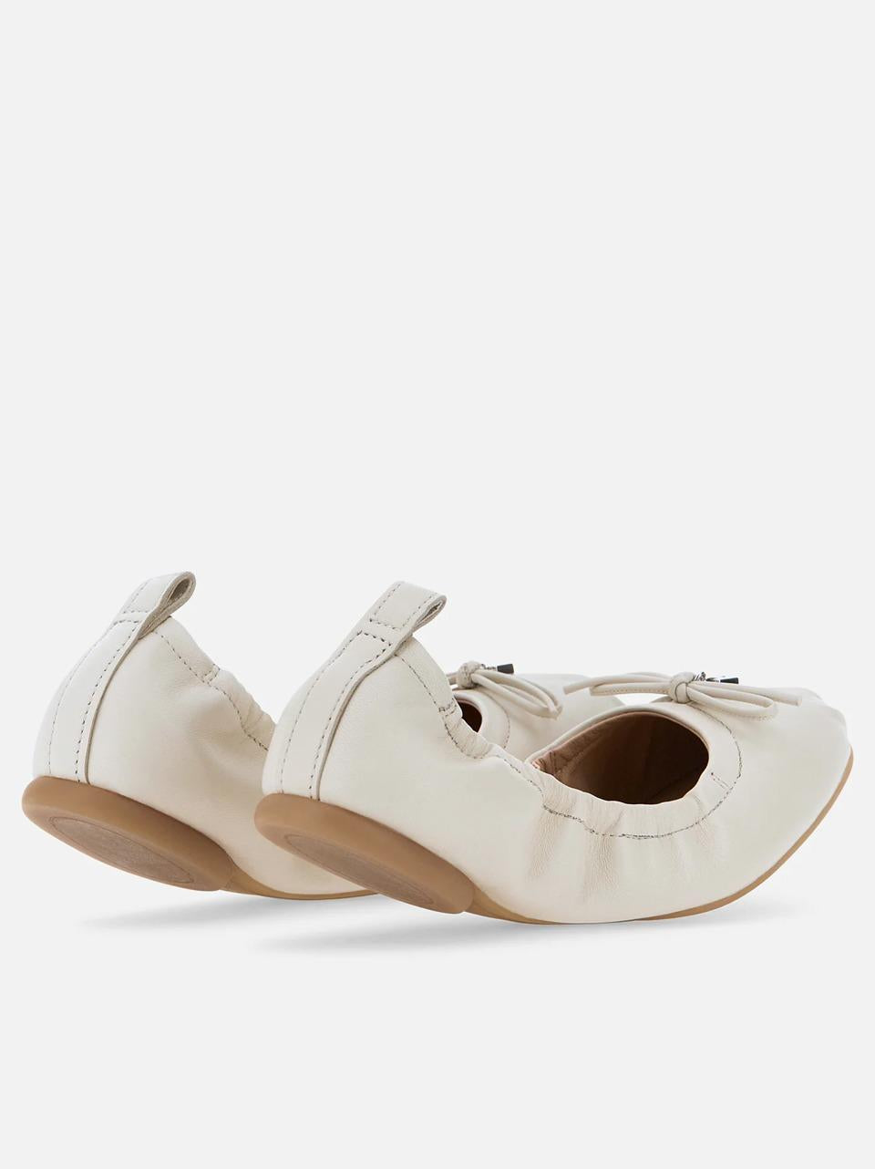 ballerina con fiocchetto HXW6840FP80QZBB013 BIANCO HOGAN