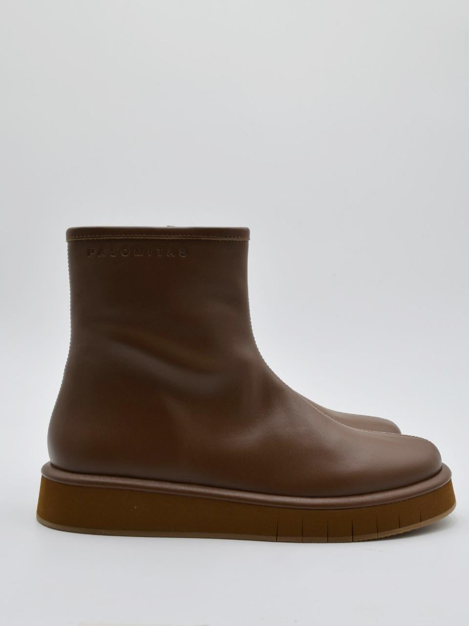 stivalecon zip interna 1102 CUOIO PALOMITAS by paloma barcelo