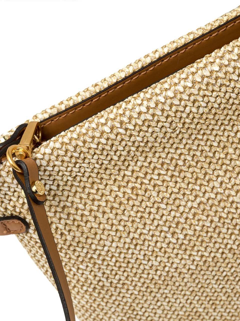 pochette con tracolla BS12155 NATURALE GIANNI CHIARINI