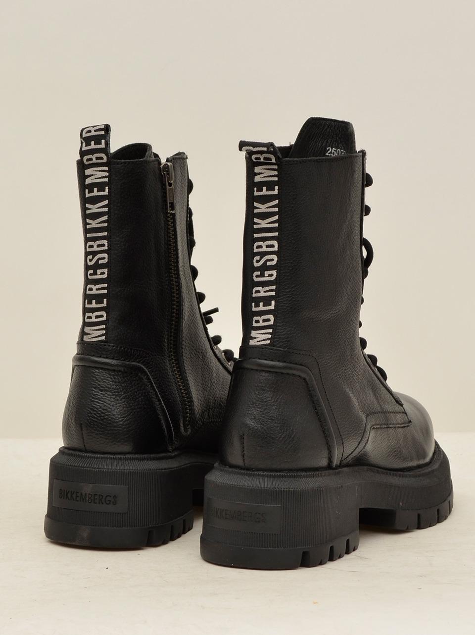 anfibio fondo alto 25020 NERO BIKKEMBERGS