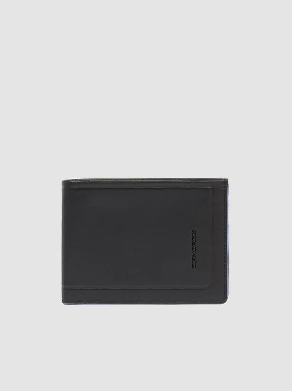 portafogli con portamonete grande PU257S138 NERO PIQUADRO