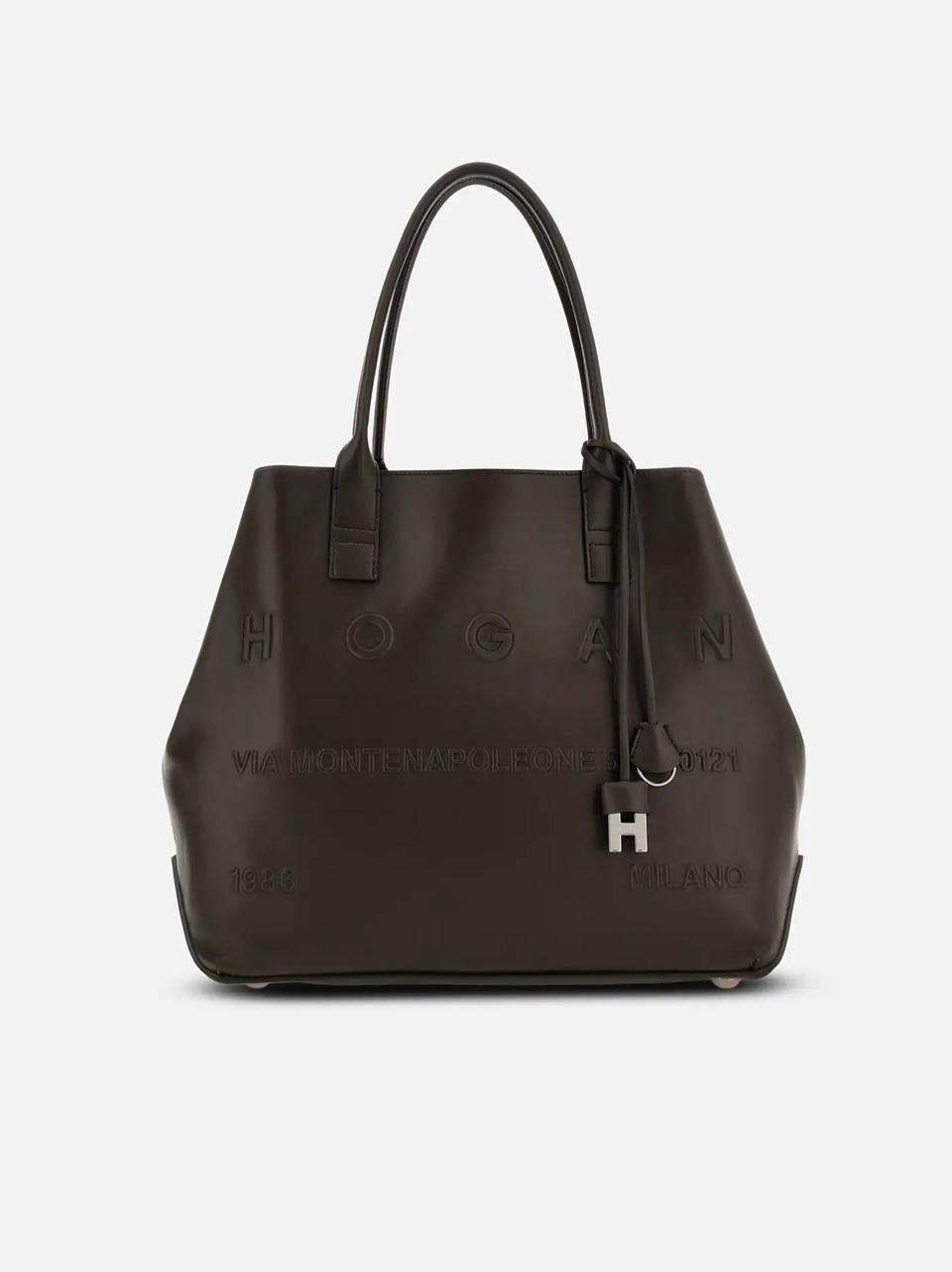 borsa address shopping KBW01TA0300TZPS808 PALISSANDRO HOGAN