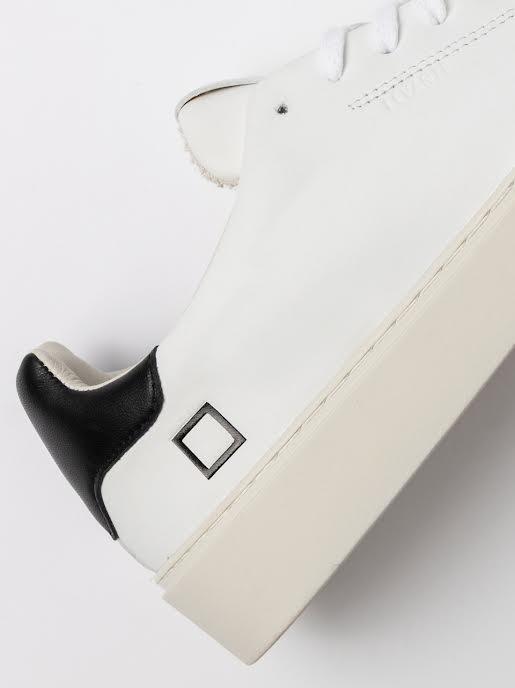 sneakers hill low M441-HL- WBWHITE BLACK D.A.T.E