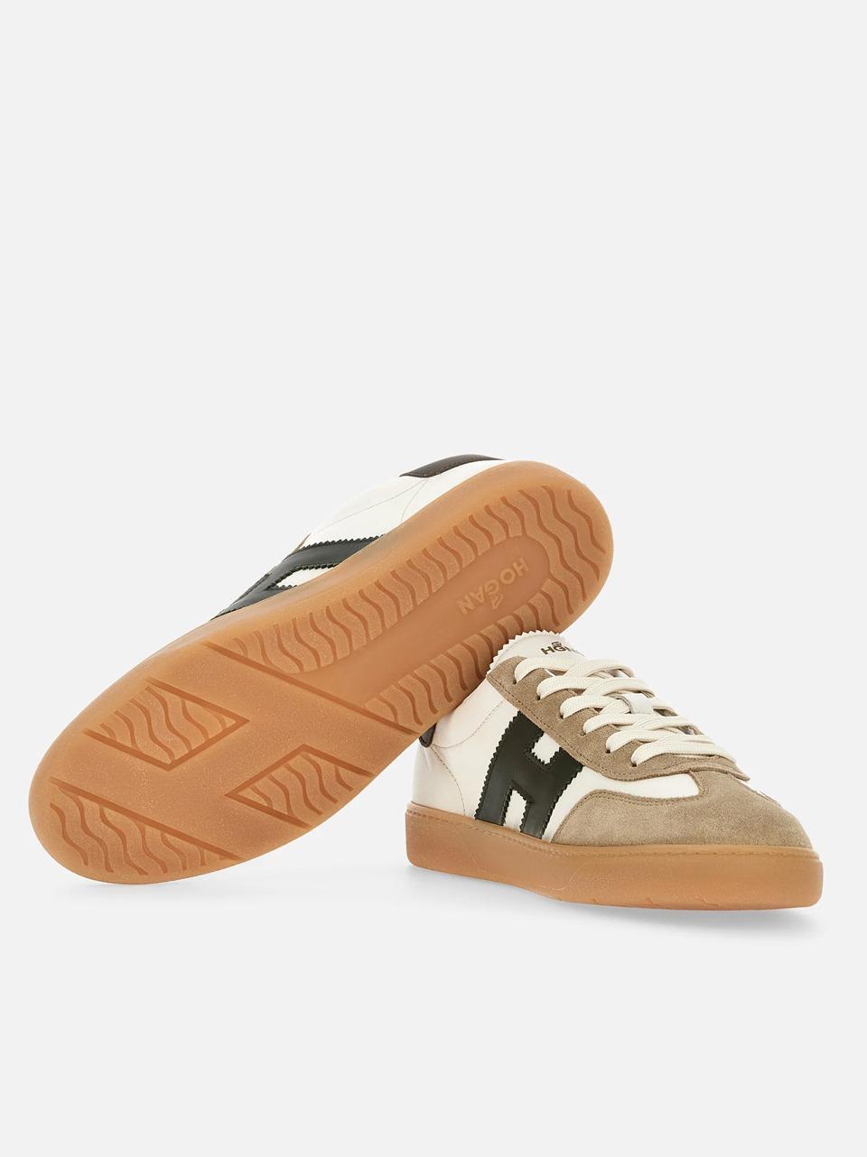 sneakers cool HXM6470FB60QDA739M BIANCO VERDE HOGAN